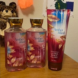 Amber Blush by Bath & Body Works Bundle